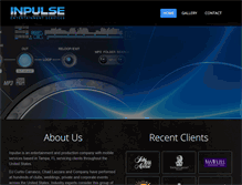 Tablet Screenshot of inpulseent.com